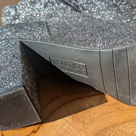 Kenneth Cole reaction block heel sparkle boot size 8.5 - Picture 5 of 7